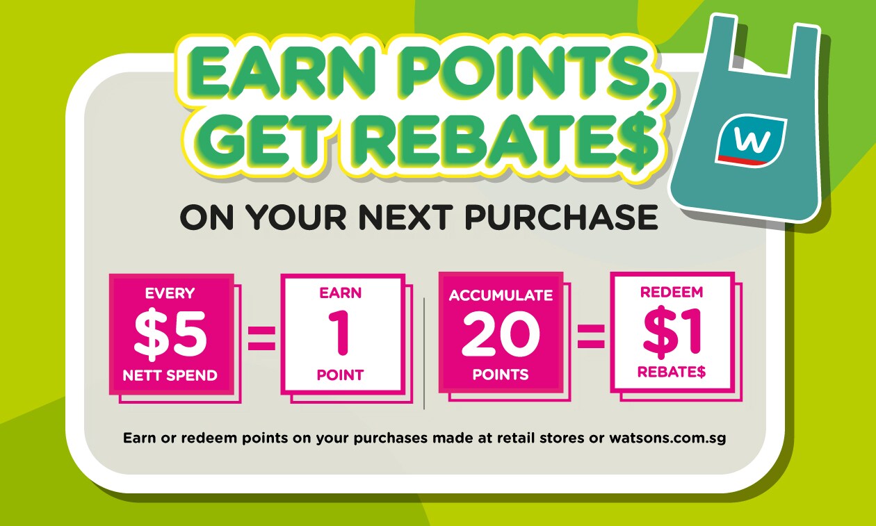 Members Basic Benefits Watsons Singapore