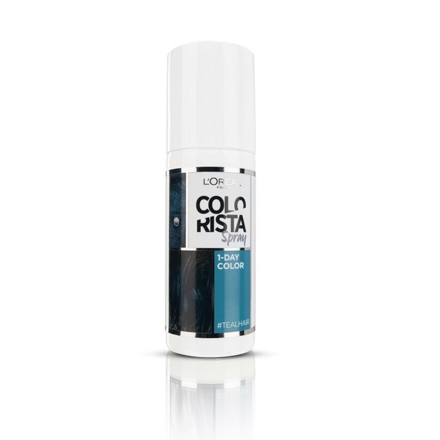 L Oreal Paris Colorista 1 Day Hair Colour Spray Turquoise 75ml