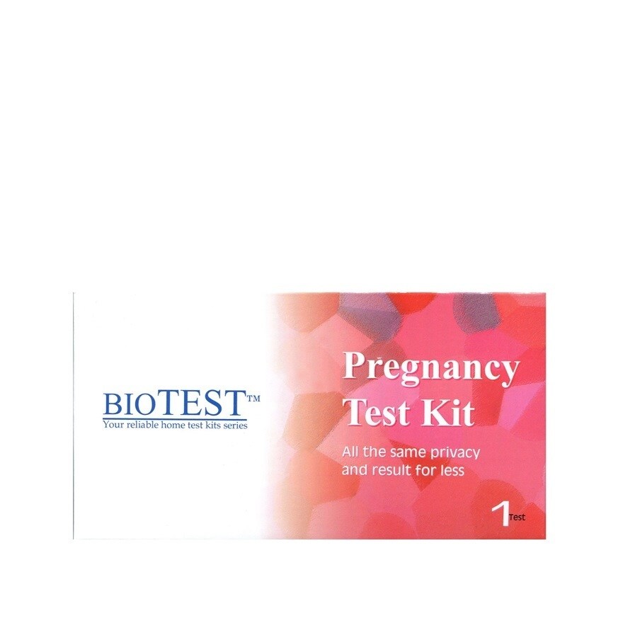 BIOTEST, Pregnancy Test Kit (cassette format) | Watsons Singapore BIOTEST, Pregnancy Test Kit (cassette format) | Watsons Singapore