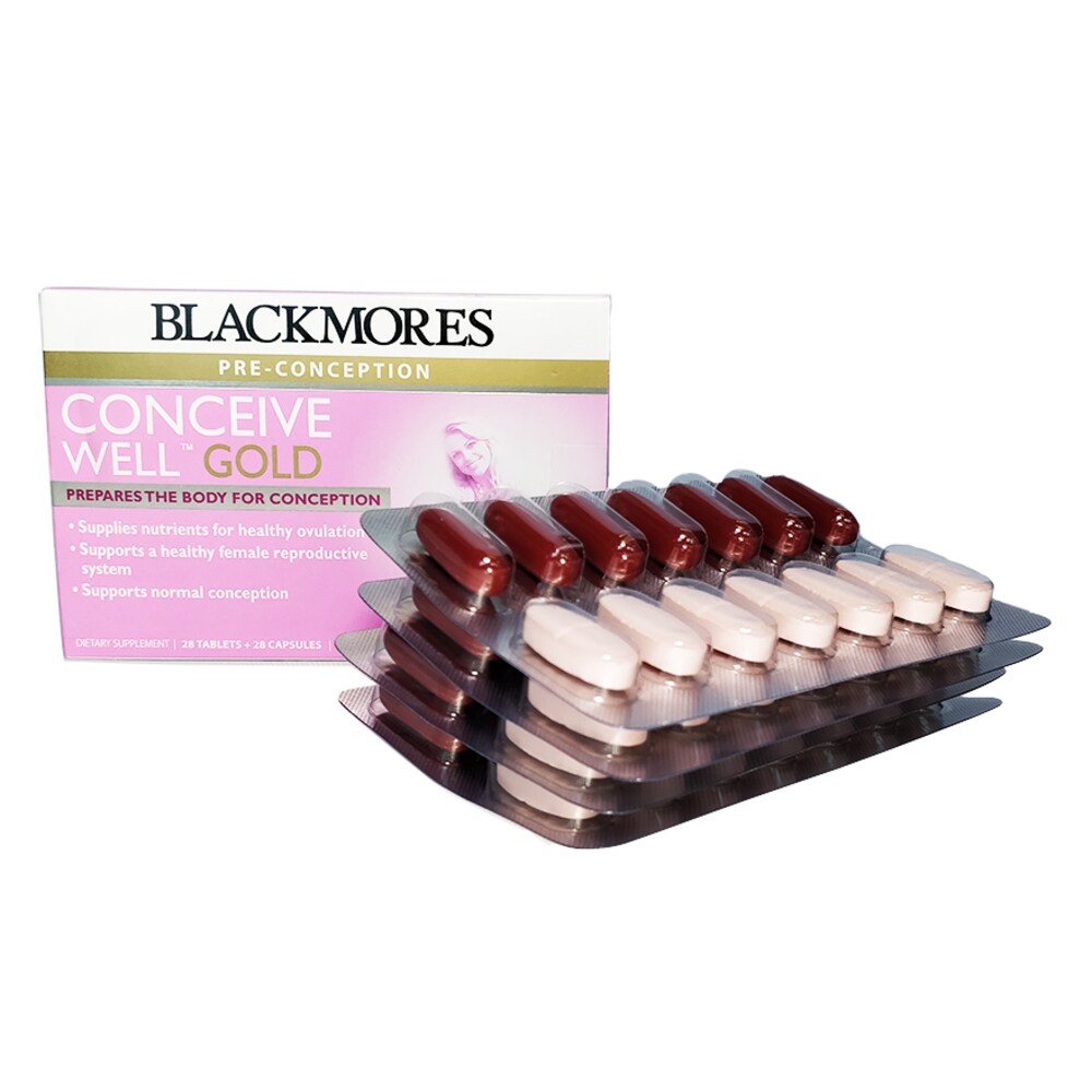 BLACKMORES, Conceive Well™ Gold 28 Tablets + 28 Capsules | Watsons Singapore BLACKMORES, Conceive Well™ Gold 28 Tablets + 28 Capsules | Watsons Singapore