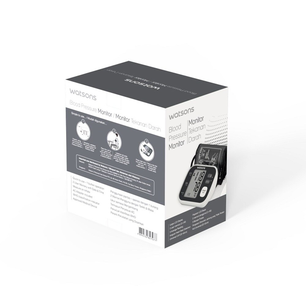 Watsons Blood Pressure Monitor 1s Watsons Singapore