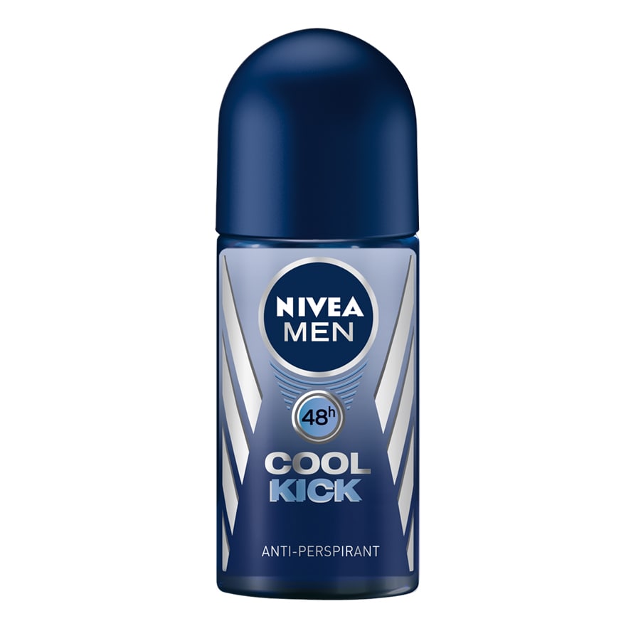 NIVEA, Men Cool Kick Deodorant Roll-On 25ml | Watsons Singapore