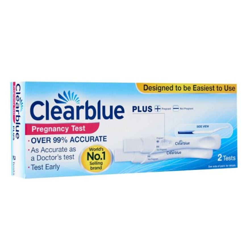 CLEARBLUE, Clearblue Plus Pregnancy Test 2's | Watsons Singapore CLEARBLUE, Clearblue Plus Pregnancy Test 2's | Watsons Singapore