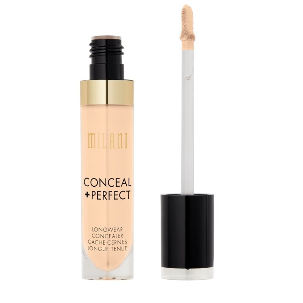MILANI, Conceal & Perfect Longwear Concealer 120 Light Vanilla 5ml | Watsons Singapore milani conceal and perfect concealer