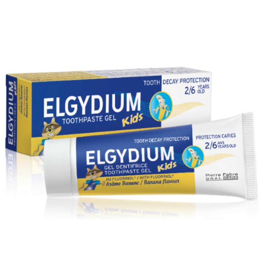 Elgydium Kids Banana Toothpaste 50ml Watsons Singapore Foc elgydium toothpaste travel size 7ml with every 2 toothpaste tube ordered, excludes mouth wash. kids banana toothpaste 50ml