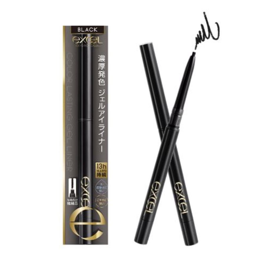 Excel Colour Lasting Gel Liner Cg01 Black 1pc Watsons Singapore