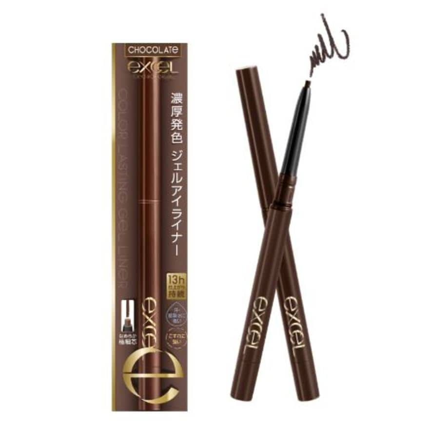 Excel Colour Lasting Gel Liner Cg02 Chocolate 1pc Watsons Singapore