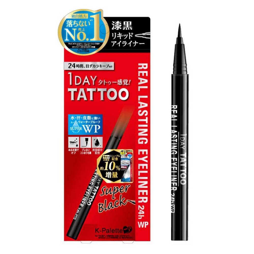 KPALETTE, 1 Day Tattoo Real Lasting 24H Eyeliner Waterproof Super