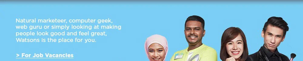 Career Watsons Singapore