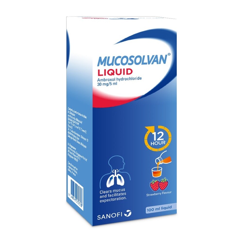 Mucosolvan Cough Relief Syrup 100ml Watsons Singapore