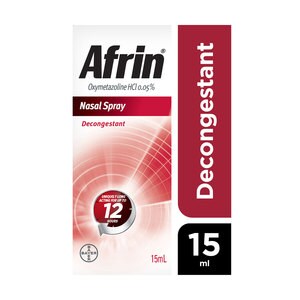 AFRIN®, Nasal Spray 0.05Pct 15ml | Watsons Singapore AFRIN®, Nasal Spray 0.05Pct 15ml | Watsons Singapore