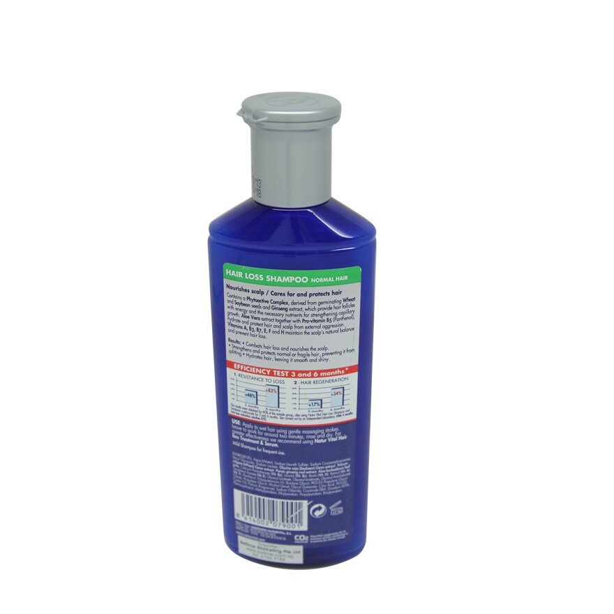 Naturvital Hairloss Shampoo Normal 300ml Watsons Singapore
