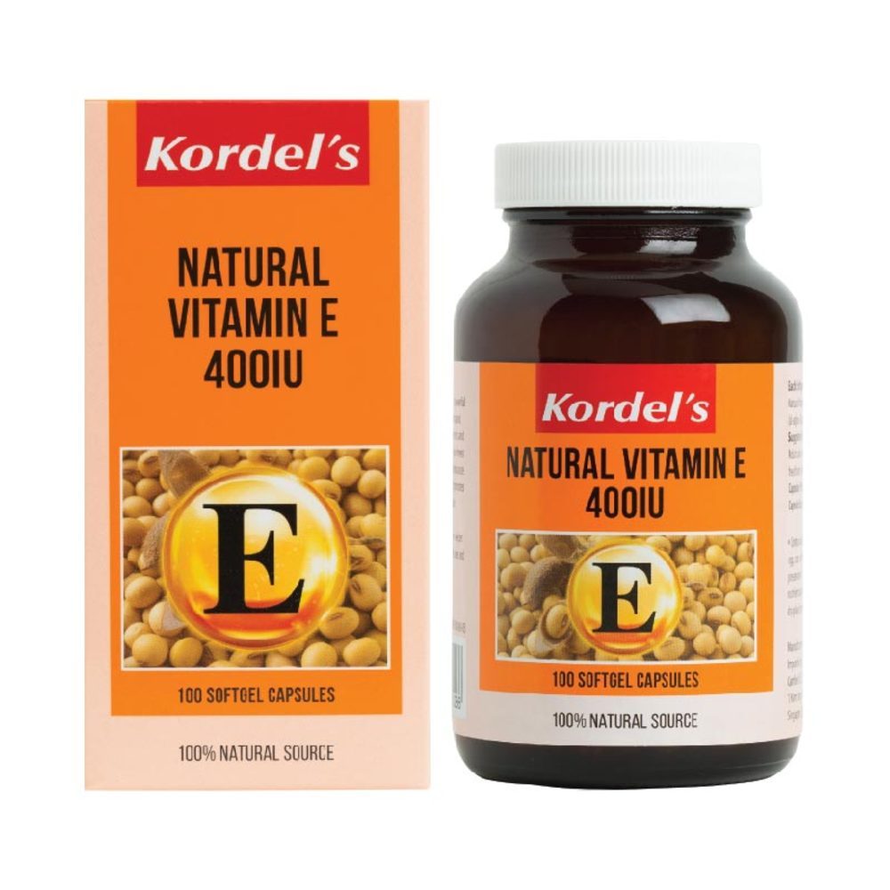 Natural Vitamin E 400 Iu 100s