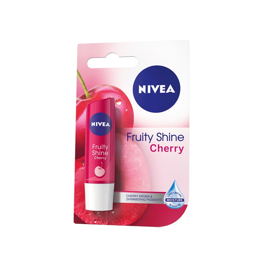 NIVEA, Lips Fruity Shine Cherry 4.8g | Watsons Singapore NIVEA, Lips Fruity Shine Cherry 4.8g | Watsons Singapore