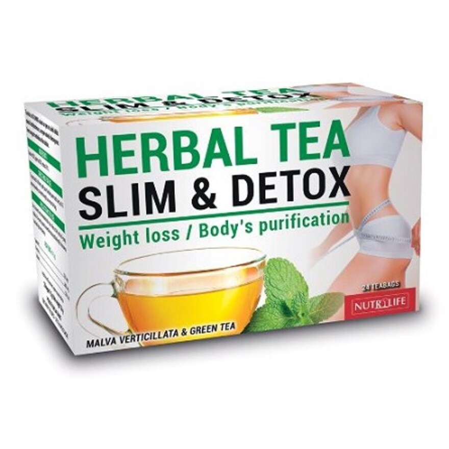 Nutrilife Herbal Tea Slim Detox 25 Teabags Watsons Singapore