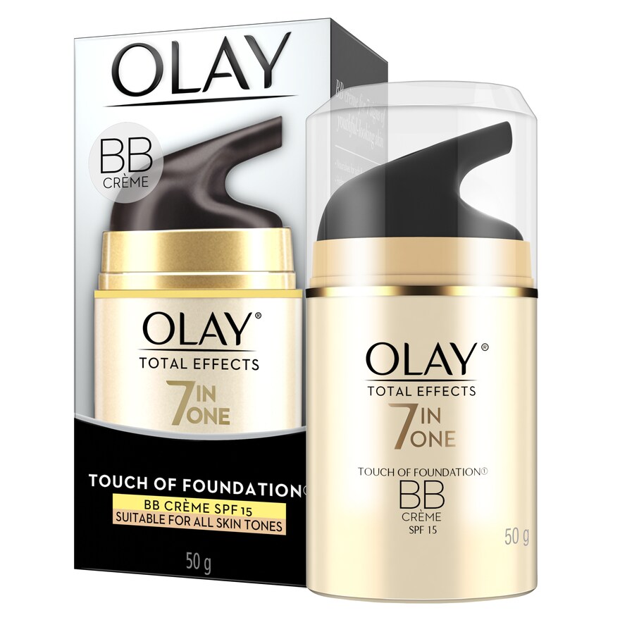 Olay Total Effects 7 In One Touch Of Foundation Creame Spf 15 50g Watsons Singapore