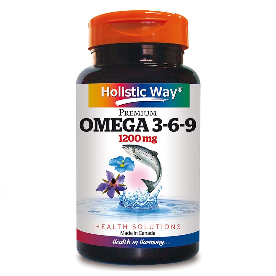 HOLISTIC WAY, Omega 3-6-9 1200mg 100 Soft Gels | Watsons Singapore HOLISTIC WAY, Omega 3-6-9 1200mg 100 Soft Gels | Watsons Singapore