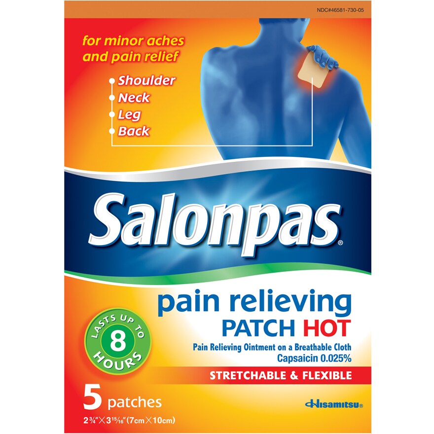 Salonpas Pain Relieving Patch Hot 5s Watsons Singapore