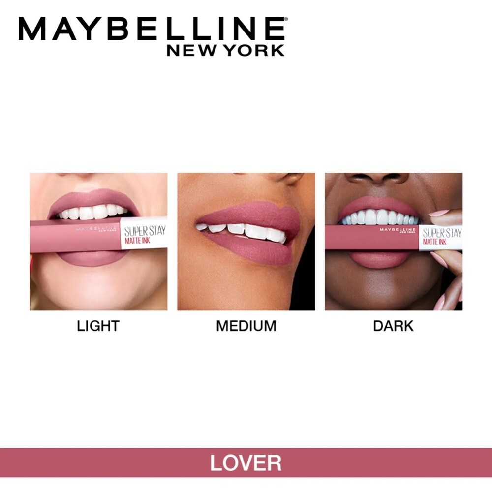 Maybelline Superstay Matte Ink 15 Lover 5ml Watsons Singapore
