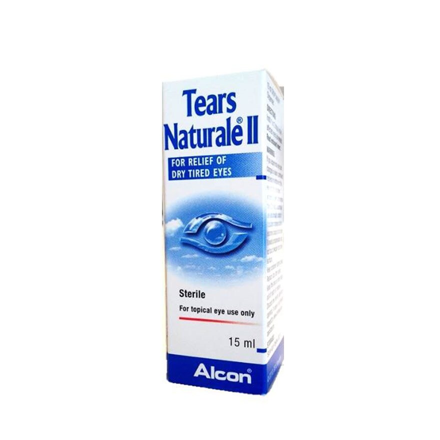 Alcon Tears Naturale Ii Lubricant Eye Drops For Relief Of Dry Tired Eyes 15ml Watsons Singapore