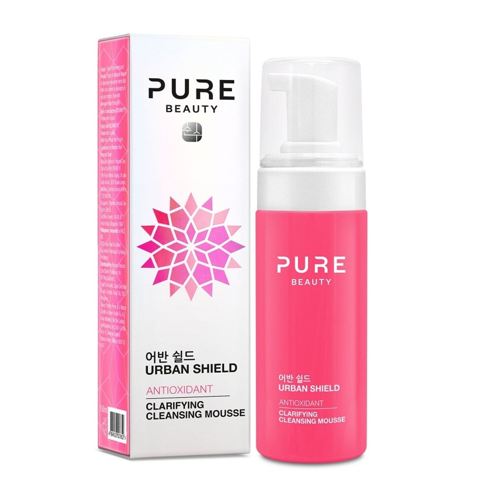 Pure Beauty Urban Shield Antioxidant Clarifying Cleansing Mousse 150ml Watsons Singapore