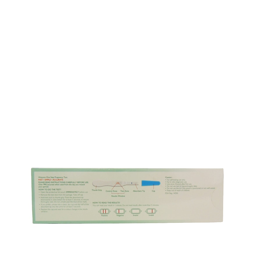 WATSONS, One Step Pregnancy Test 2s | Watsons Singapore WATSONS, One Step Pregnancy Test 2s | Watsons Singapore