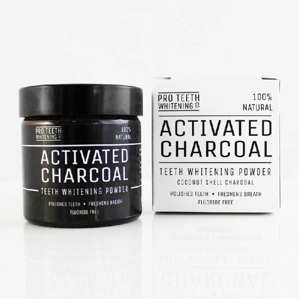 Pro Teeth Whitening Whitening Co. Activated Charcoal Teeth Whitening Powder 60ml, Treatment, Oral
