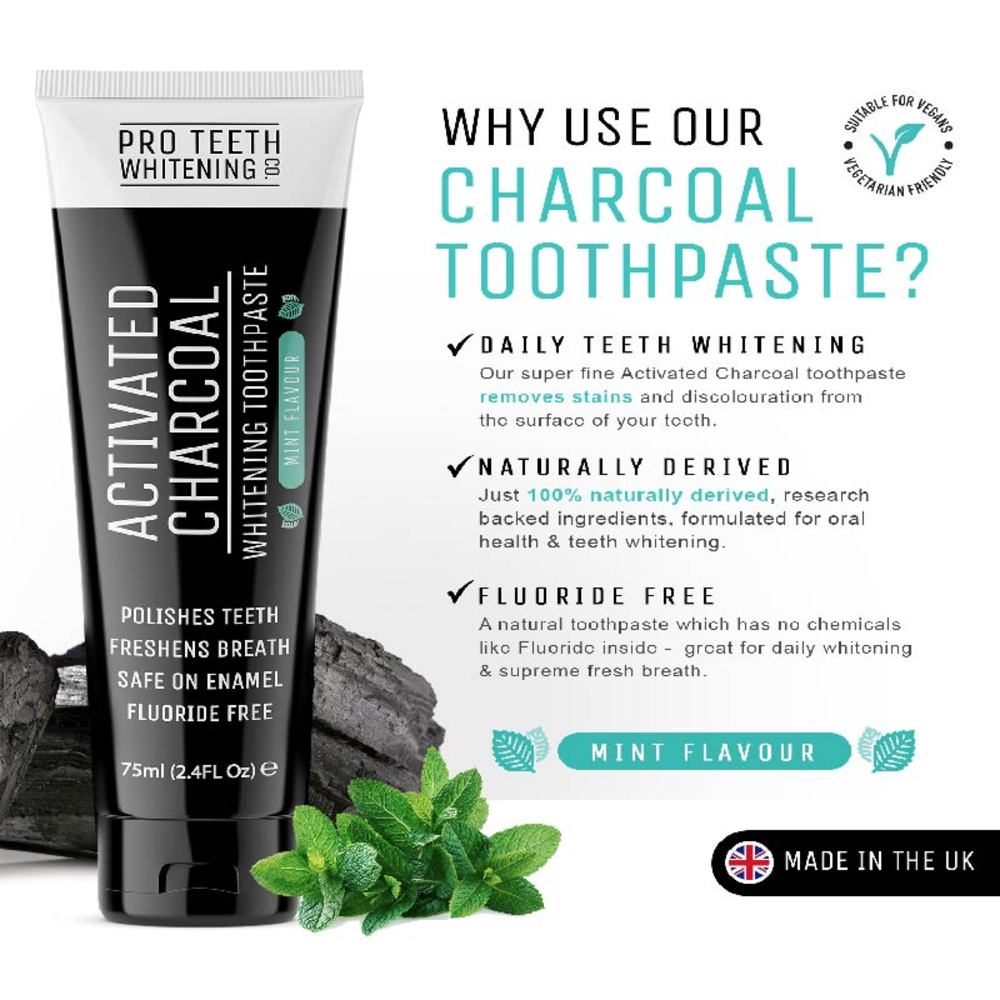 PRO TEETH WHITENING, Whitening Co. Activated Charcoal ...