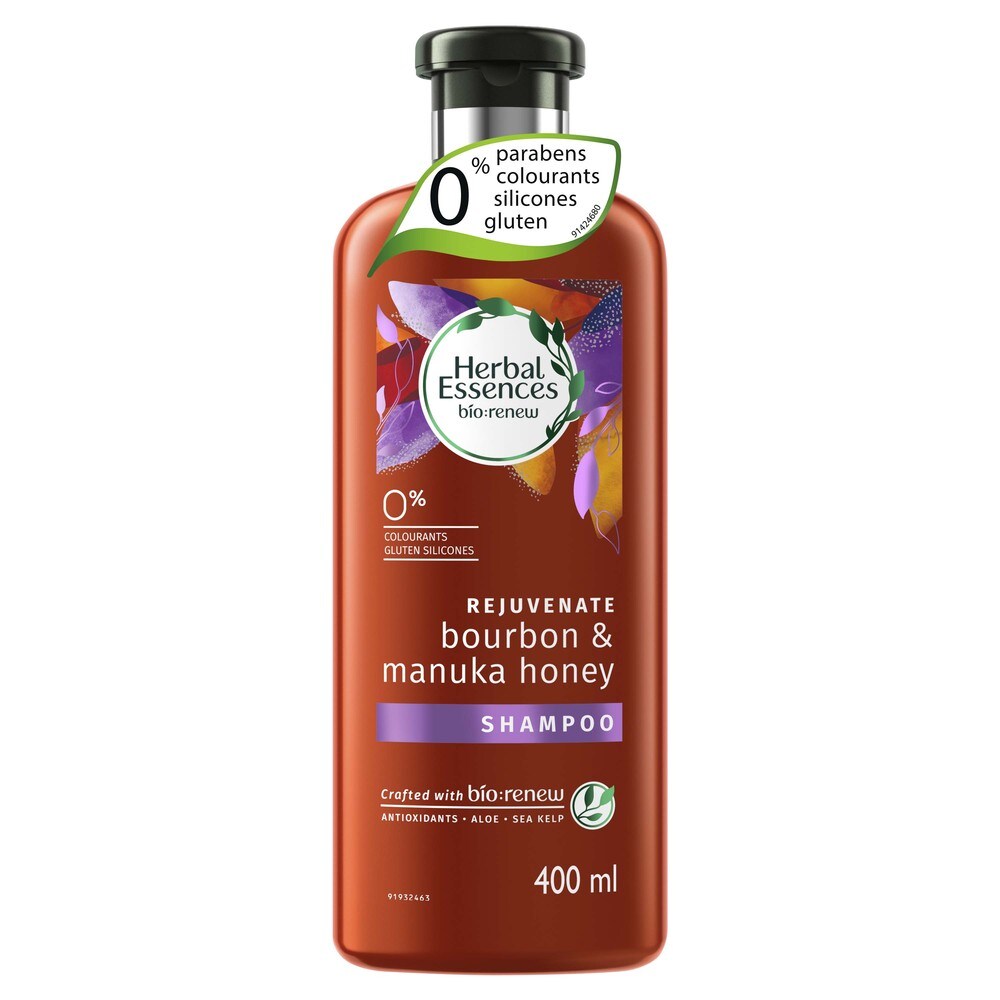Herbal Essences Bio Renew Rejuvenate Bourbon Manuka Honey Shampoo 400 Ml Watsons Singapore