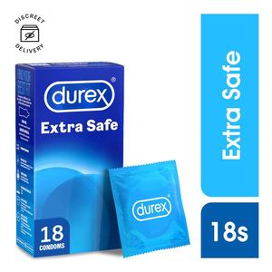 Durex Extra Safe Condoms 18s Watsons Singapore