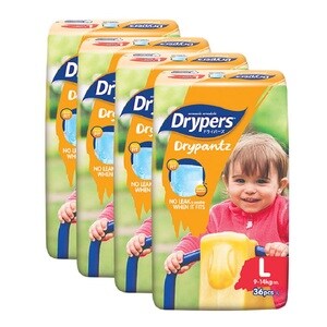 Drypers Drypantz Size L For 9 14kg X 36s Per Carton Watsons Singapore