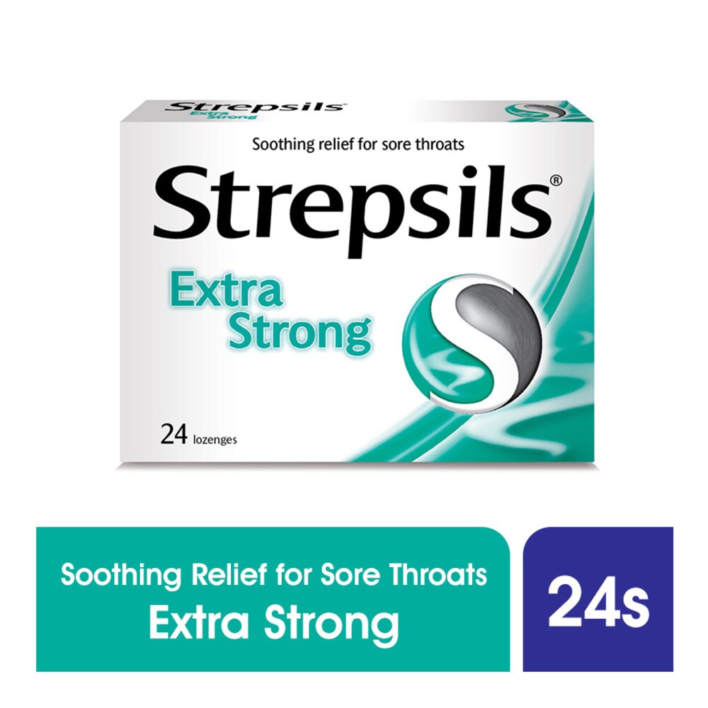 Strepsils Lozenges Soothing Relief For Sore Throat Extra Strong 24s Watsons Singapore
