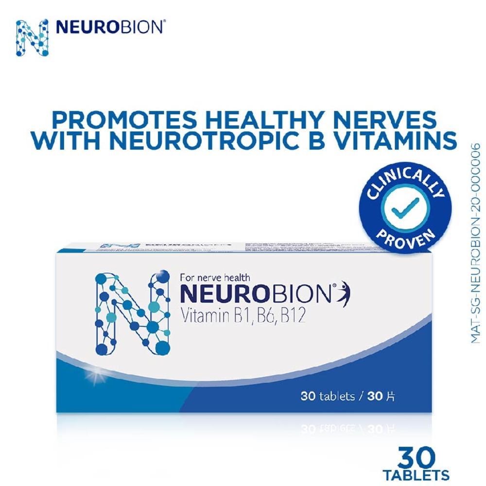Neurobion Tablets For Nerve Pain 30s Watsons Singapore