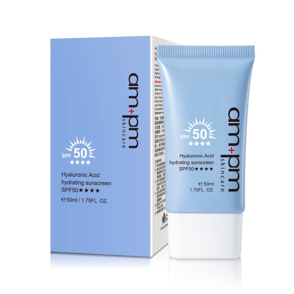 Am Pm Hyaluronic Acid Hydrating Sunscreen Spf50 50ml Watsons Singapore