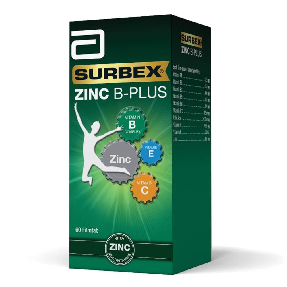 Surbex Zinc B Plus Tablet 60s Watsons Singapore