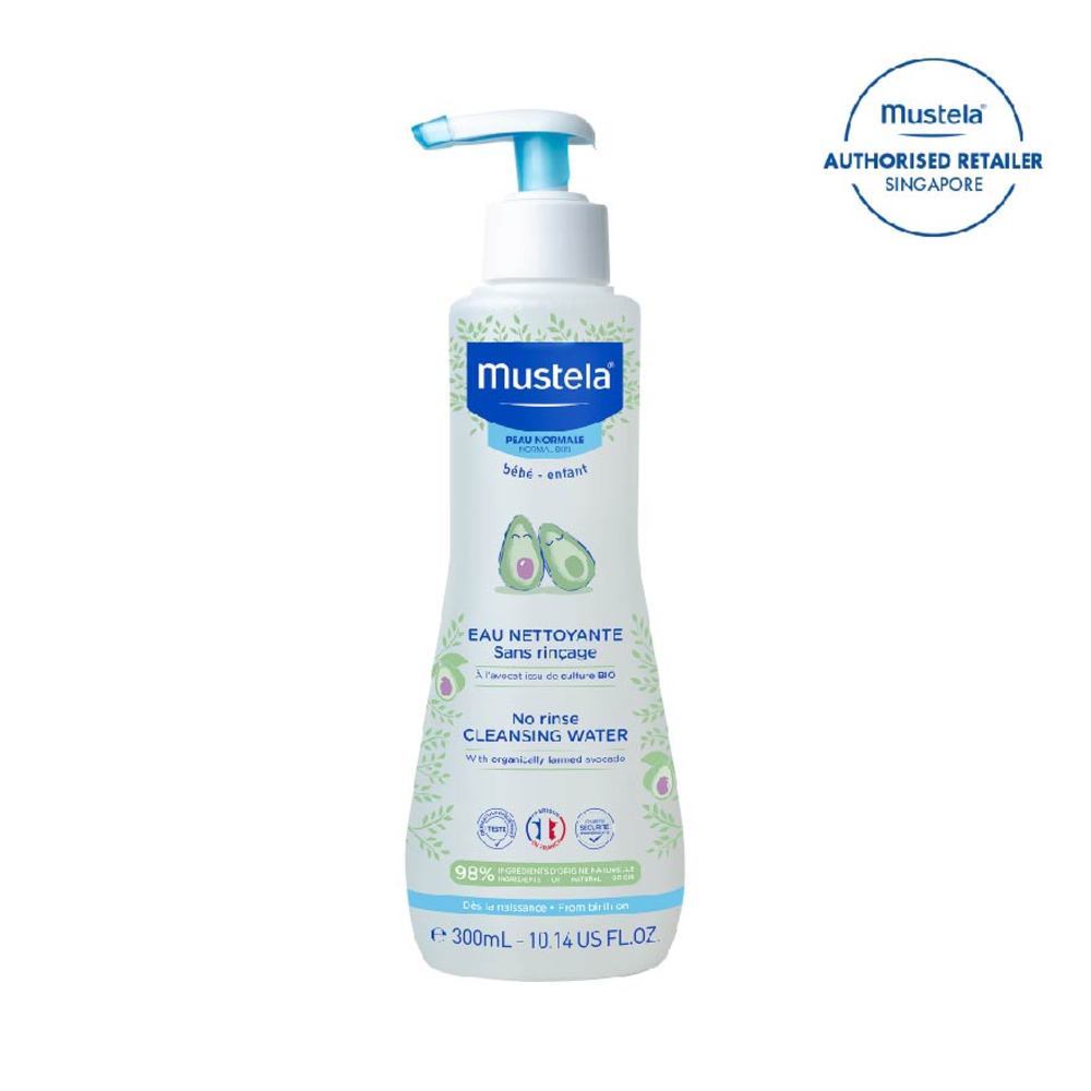 Mustela No Rinse Cleansing Water With Organically Farmed Avocado Suitable For Newborn Onwards 300ml Watsons Singapore