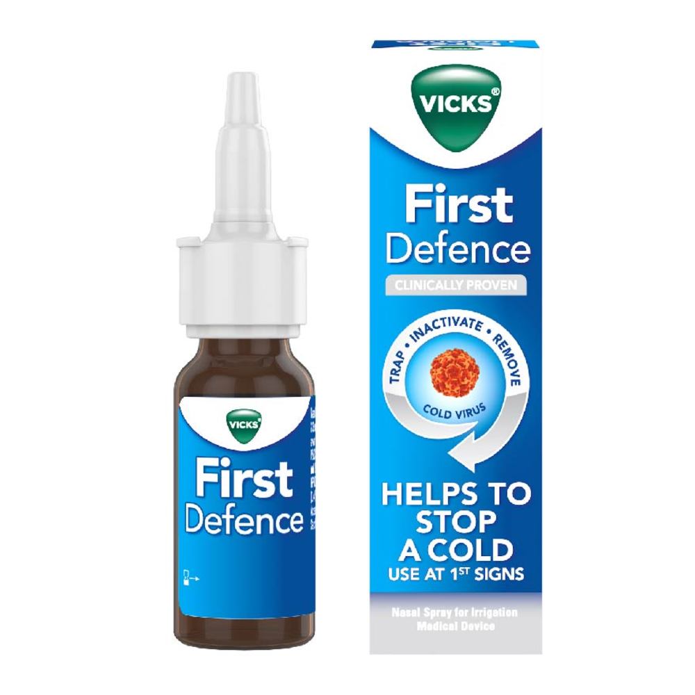 Vicks First Defence Nasal Spray Helps To Stop Cold At First Sign 15ml Watsons Singapore