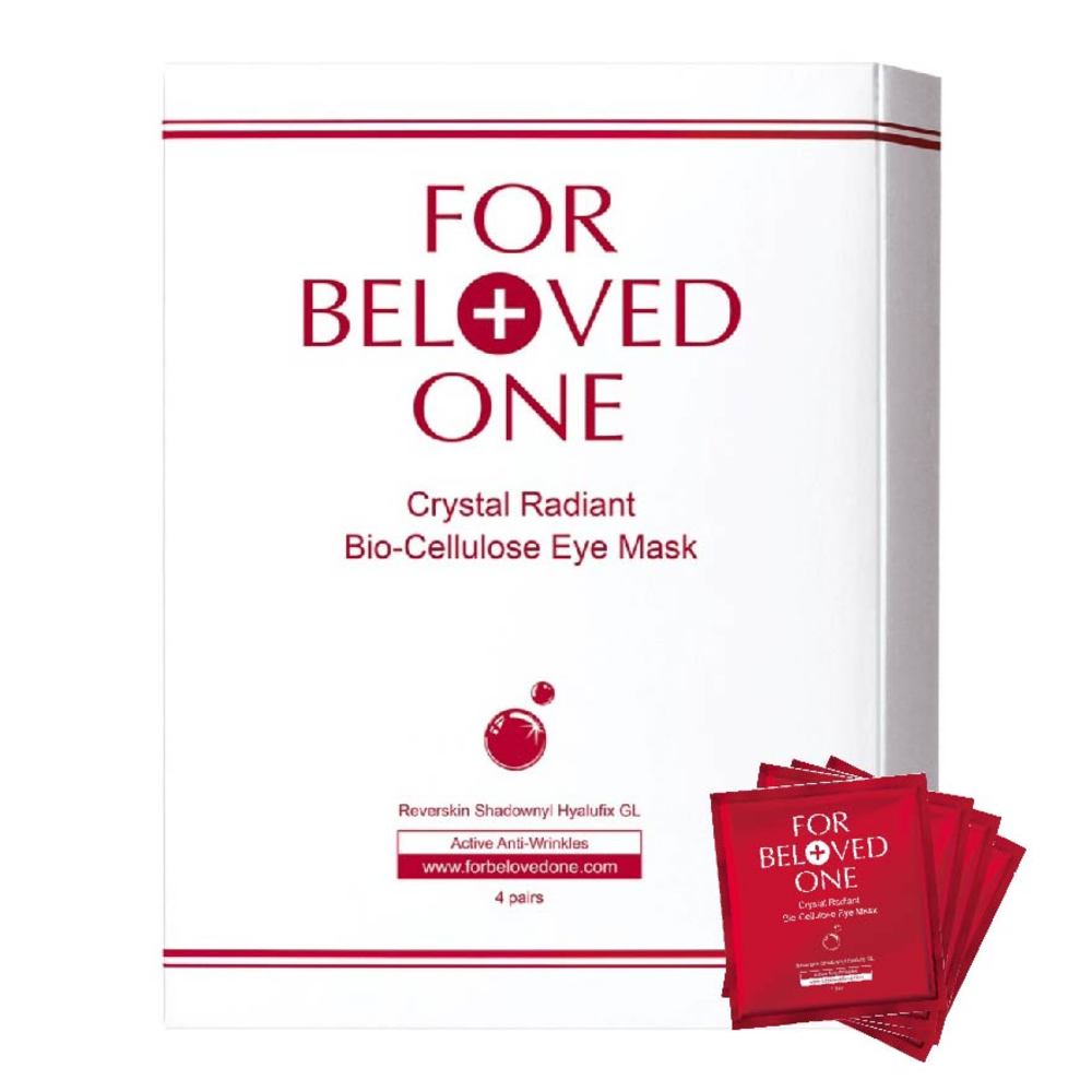 For Beloved One Crystal Radiant Bio Cellulose Eye Mask 4s Watsons Singapore