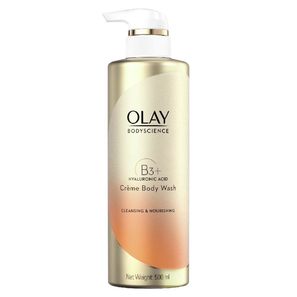 OLAY, BODYSCIENCE Cleansing & Nourishing Crème Body Wash (with B3