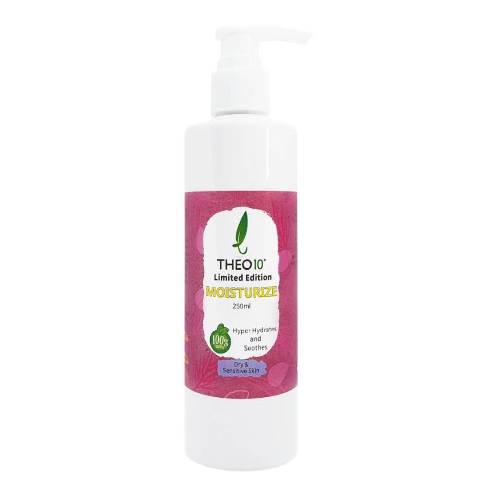 Theo10 Limited Edition Moisturize All Natural Organic Certified Essential Oil For Dry Sensitive Skin Reduce Moisture Loss Hyper Hydrates Soothes Skin 250ml Watsons Singapore