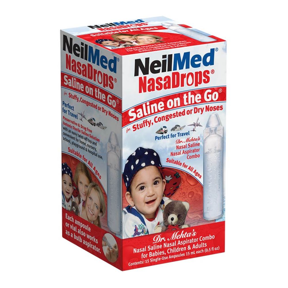 Neilmed Saline On The Go Soothes And Moisturizes Infants Dry Or Congested Noses 15ml Watsons Singapore