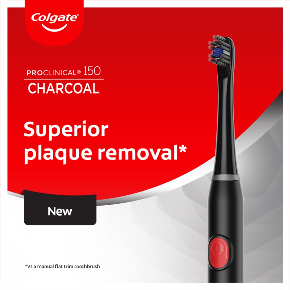 COLGATE, Colgate ProClinical B150 Charcoal Toothbrush | Watsons Singapore COLGATE, Colgate ProClinical B150 Charcoal Toothbrush | Watsons Singapore