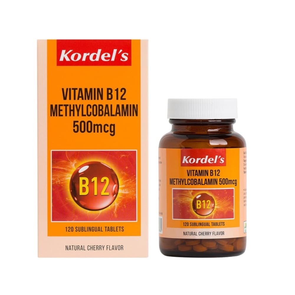Kordel S Vitamin B12 Methylcobalamin 500mcg 120s Watsons Singapore