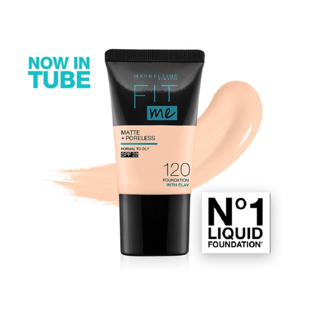 Maybelline Fit Me Matte Poreless Foundation Tube 1 Classic Ivory 18ml Watsons Singapore