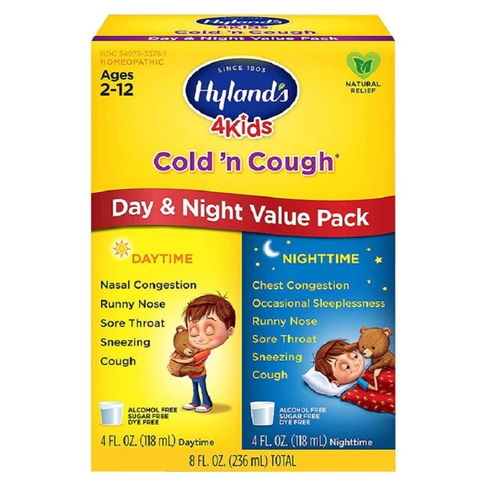 HYLAND'S, 5 Kids Cold 'n Cough (Day & Night Value Pack) 236ml | Watsons Singapore HYLAND'S, 5 Kids Cold 'n Cough (Day & Night Value Pack) 236ml | Watsons Singapore