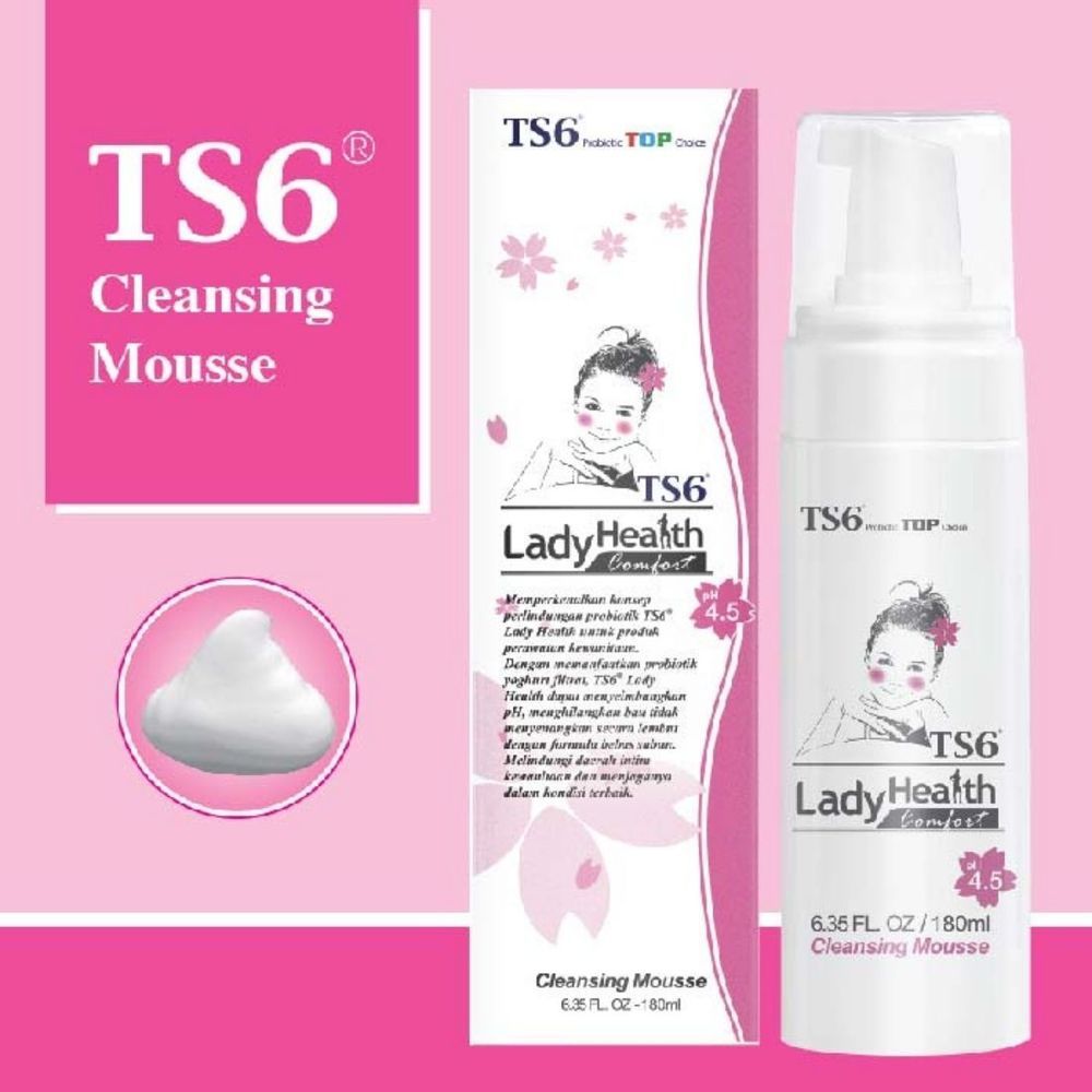 Ts6 Ladyhealth Cleansing Mousse 180ml Watsons Singapore
