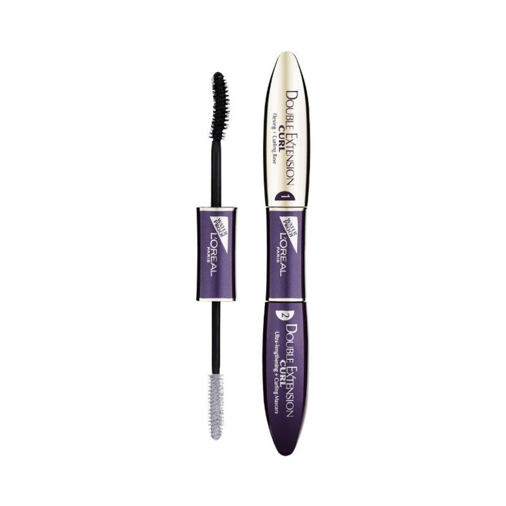 L'oreal Paris Makeup Double Extension Curl Waterproof Mascara, Mascara, Eyes